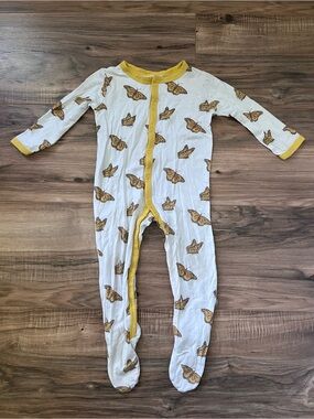 Kyte Baby monarch snap footed romper